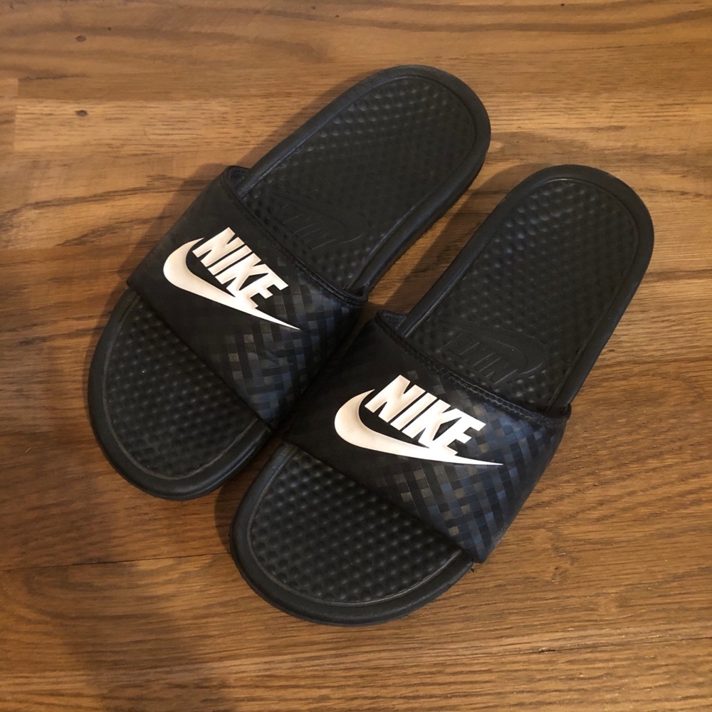 NIKE Slides Gently Used